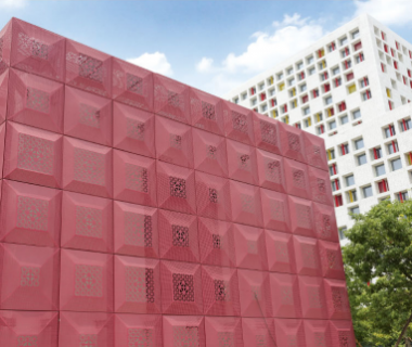 雕花鋁單板吊頂