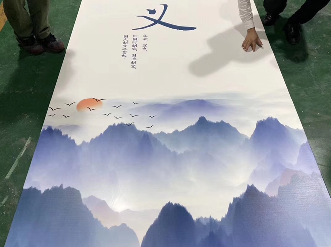 彩繪3D打印鋁板